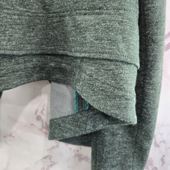 Anthropologie Blazer Women Small Dark Green Open Jacket Cartonnier Unstructured - Picture 8 of 13